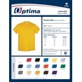 thumbnail image 2 of Playera Manga Corta -100% Algodón + 17 Colores/ Optima Max, 2 of 2