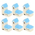 thumbnail image 2 of Miniature Castle FigurineDIY Vivid Ornament Resin Lovely Miniature House Figurine Simulated For Collector For Dollhouse ANGGREK Universal, 2 of 8