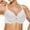 White, variant on Telankuip Lace Push up Bralettes for Women Corset Bustier Top with Underwired V Neck Camisole Lingerie Bras Full Coverage Supportive Bra Suitable for Large Breasts White 85C/38C