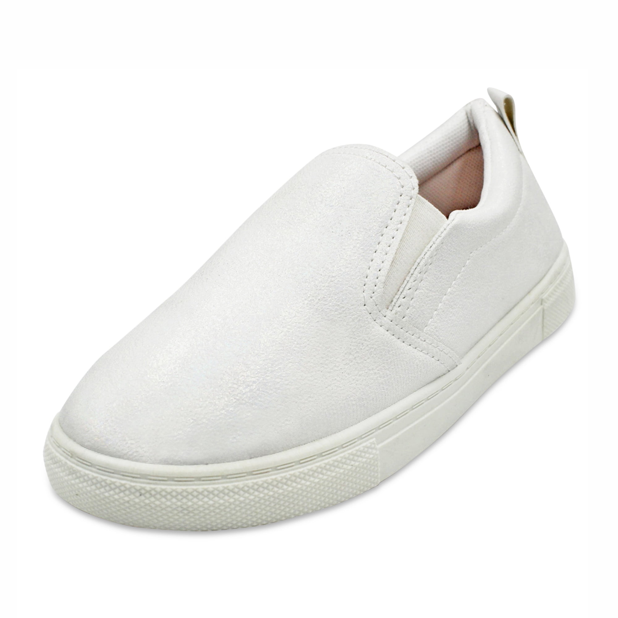 cute white slip on shoes