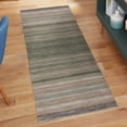 thumbnail image 2 of Better Homes & Gardens Green Striped Lisa Runner Rug, 2'6"x8', 2 of 8