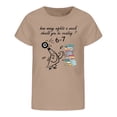 thumbnail image 4 of SgJHXb Mode Enfants Décontractée Imprimé Col Rond Manches Courtes T-Shirt Haut, T-Shirt Filles Tailles 4-5 Ans, 4 of 4