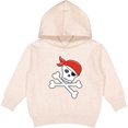 thumbnail image 2 of Inktastic Pirate Skull and Crossbones Toddler Hoodie, 2 of 4