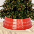 thumbnail image 2 of Holiday Time Metal Tree Collar Red Finish, Christmas Decor, 27 inch, 2 of 6