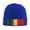 Blue, variant on Vintage Italian Flag Beanie Hat Men Women Warm Printed Cap Knit Beanies Hats Outdoor Winter Black