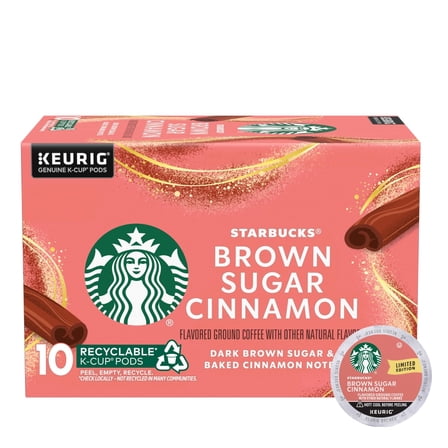 STARBUCKS® Brown Sugar Cinnamon Ground Coffee K-Cup® Pods