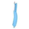 thumbnail image 2 of Electric Peeler Electric Handheld Electric Fruit Peeler Cutter Stainless Steel Blade Peeling Machine(Blue), 2 of 8
