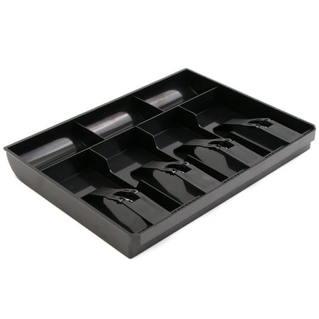 Money Tray - Money Cash Coin Register Cashier box Insert Tray Replacement Cashier Drawer Storage Box