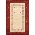 thumbnail image 1 of Gabbeh Collection Hand-Knotted Lamb's Wool Area Rug- 3' 4' X 5' 3', 1 of 1