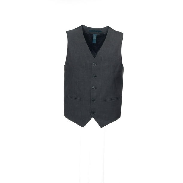 Perry Ellis - perry ellis men's gray pinstripe suit vest - Walmart.com ...