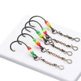 thumbnail image 4 of 5PCS/Lot 2021 2# 4# 6# Hook Artificial AD-Sharp Ice Fishing hook Winter Bait Lead Hard Hook 2#, 4 of 8