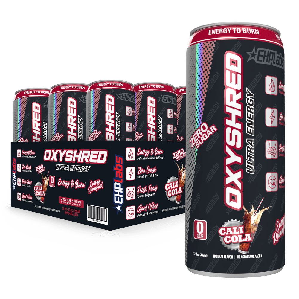 OxyShred Ultra Energy Drink by EHPlabs Performance Carbonated Energy