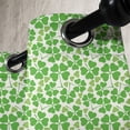 thumbnail image 3 of Ambesonne Irish Grommet Curtain, Gaelic Nature Clovers, 50" x 120", Lime Green Pistachio, 3 of 6