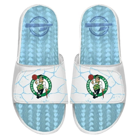 

Men s ISlide White Boston Celtics Ice Gel Slide Sandals