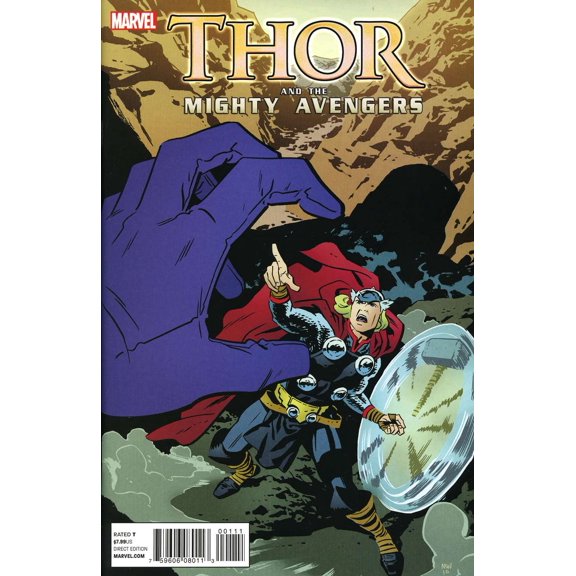 Thor And the Mighty Avengers #1 VF ; Marvel Comic Book