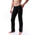 thumbnail image 7 of TIHLMK Men See Through Mesh Long Pants Underpants Sheer Trouser Soft Thin Mesh Lingerie, 7 of 7