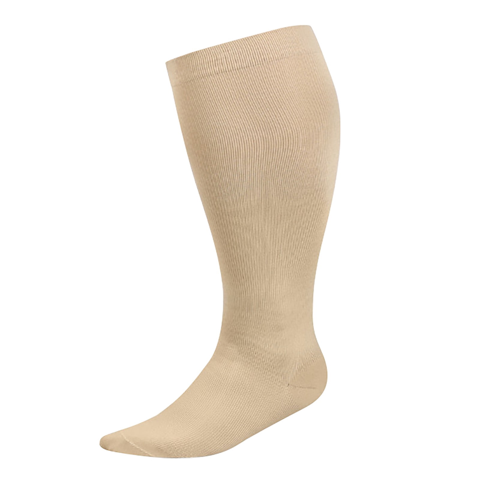 LIZUOJUN Stockings Wide Calf Compression Socks, Beige