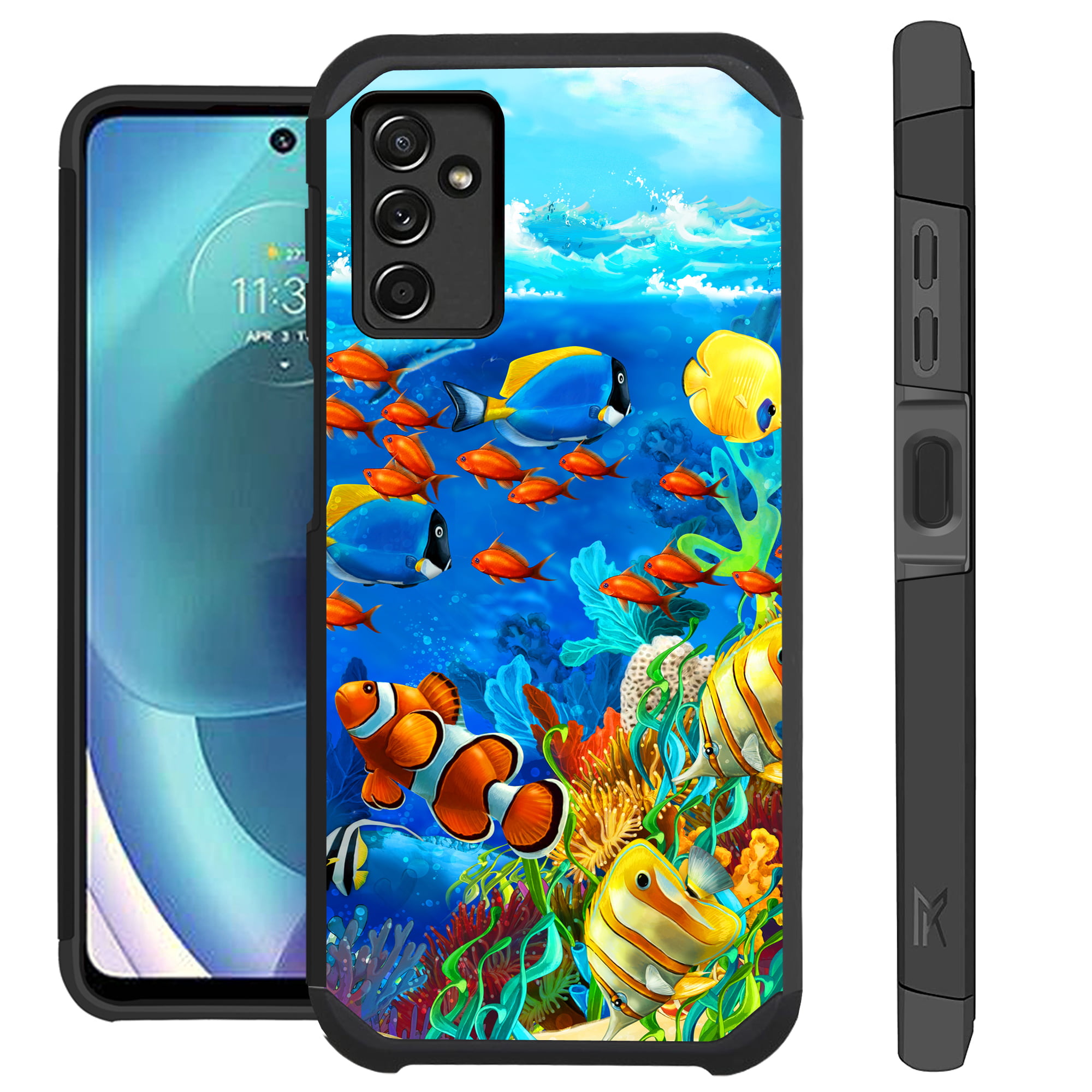 Compatible with Samsung Galaxy A14 5G; Hybrid Fusion Guard Phone Case ...
