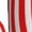 1 Black, variant on Men's Red White Vertical Stripe Pattern Novelty Athletic Socks Women's Digital Printing Funky Patterned Crew Socks