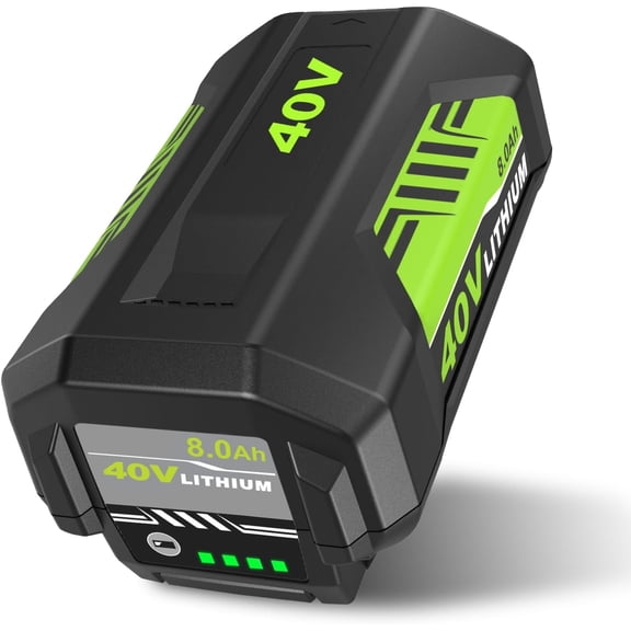 40V 8000mAh High Capacity Replacement for Ryobi 40V Battery Lithium Compatible with Ryobi 40 Volt Battery OP4026A OP4015 OP4040 OP40201 OP4050A OP4015 OP40261 OP4030 OP40401 OP4060 Power Tool