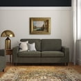 DHP Cooper 3 Seat Sofa, Living Room Furniture, Gray Linen