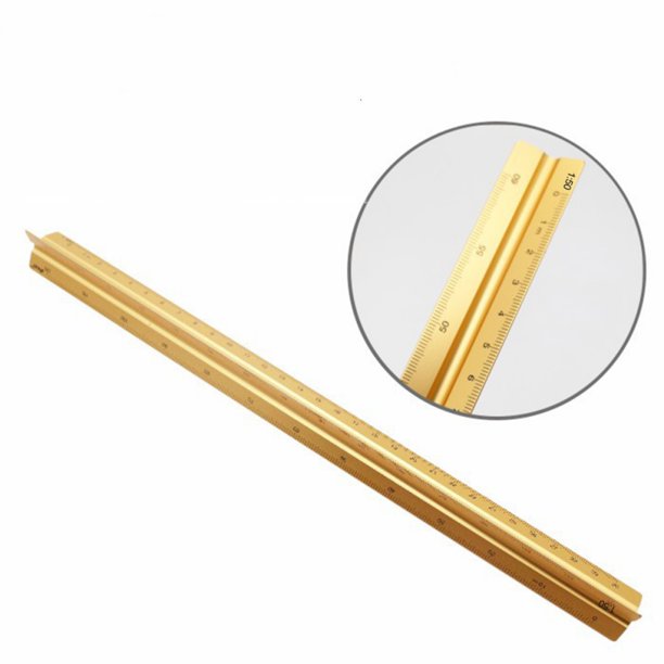 Triangle Drawing Ruler Design Solid Triangular Triangle Metric Scale
