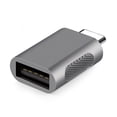 thumbnail image 1 of ziyahi Type C to USB 3.0 Adapter Female to Male Multicolor Simple Style Power Adapters Plug Wear-resistant Converter for Phone PC Gray, 1 of 4