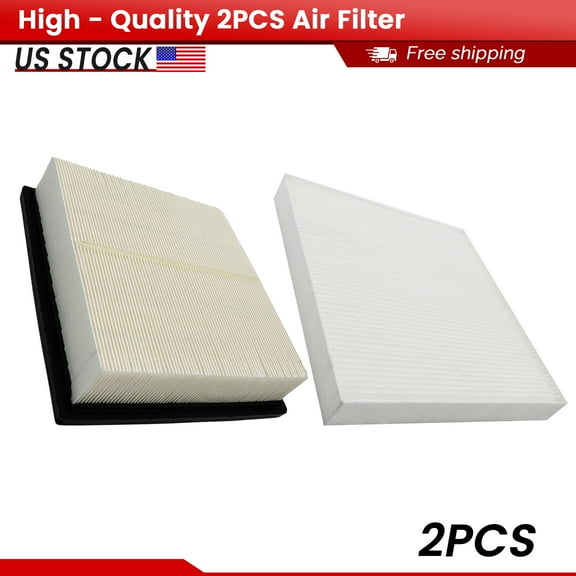 ACB ZONE Engine Air Filter and Cabin Air Filter Kit for Jeep Grand Cherokee Dodge, OEM Air Filter Replacement (CA10755 CF11183)
