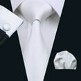 thumbnail image 2 of Mens Solid Color Tie 2 Inch Woven Wedding Necktie For Men, 2 of 2