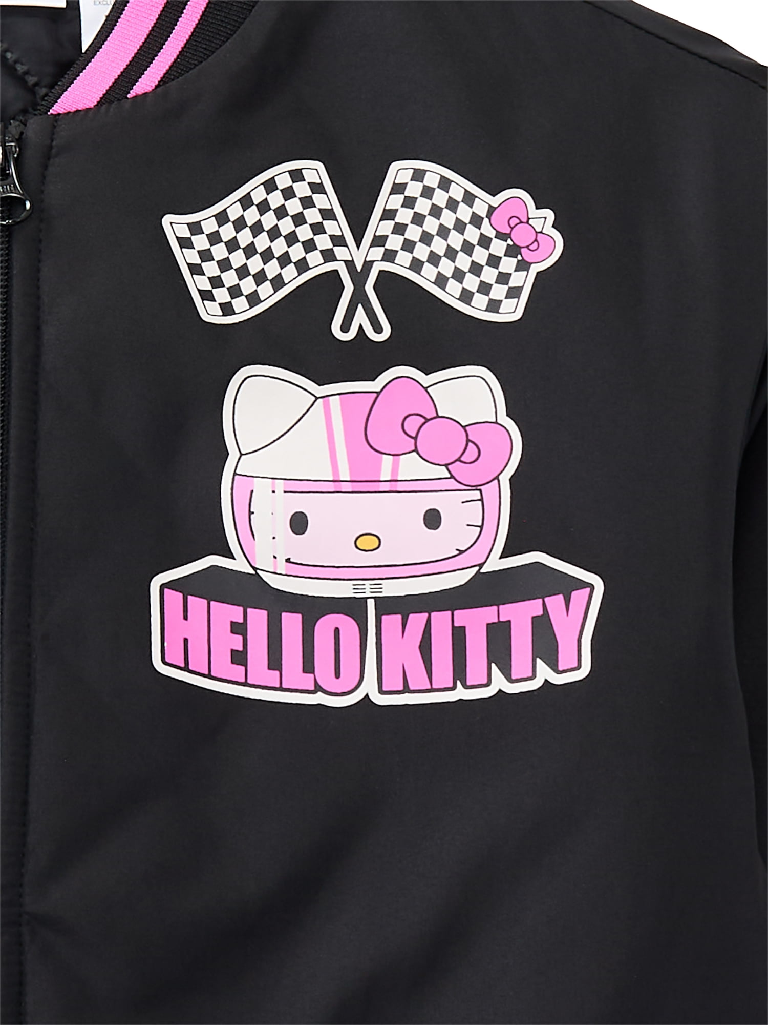 Hello Kitty Girls Bomber Jacket, Size 4-12