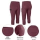 thumbnail image 3 of Sujetador deportivo reversible para mujer, con relleno, sin mangas, para entrenamiento, yoga, con almohadillas extraíbles, color negro, 10/XL,:;:;, 3 of 7