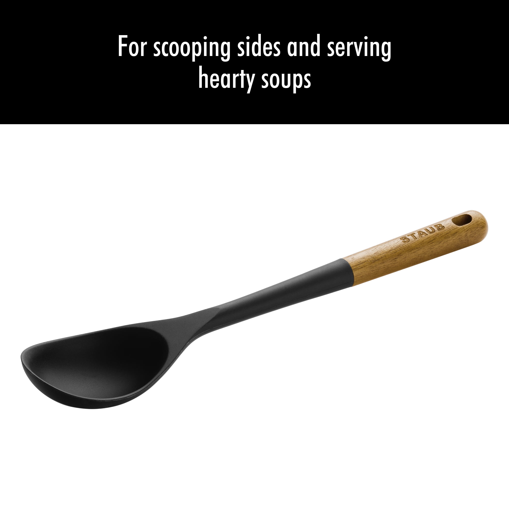 STAUB Wok Spatula & STAUB Serving Spoon, Great for Scooping Sides and  Serving Hearty Stews& STAUB Si…See more STAUB Wok Spatula & STAUB Serving  Spoon