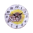 thumbnail image 1 of Horloge Murale Tournesol pour Salon Chambre Décorative Ronde Analogique, 1 of 3