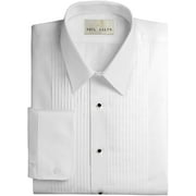 Neil Allyn Mens Lay-Down Collar 1/4 Pleats Tuxedo Shirt