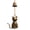 D, variant on Delicate Cats Wind Chimes Decoration Car Interior Ornament with Antique Copper Finish and Bells Gift for Friend Family