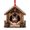Cat, variant on 3D Forest Animal Hazelnut Hanging Ornaments, Woodland Christmas Decor with Realistic Animal Figures, Resin Hanging Ornaments Cozy Forest Theme Decor for Home Wall Window Christmas Tree (Bunny)