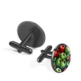 thumbnail image 2 of Apple Classic Stainless Steel Mens Cufflink Set for Shirt Cufflinks and Shirt Clips, Suitable for Formal Wear, Made of High-Quality Stainless Steel, 2 of 6