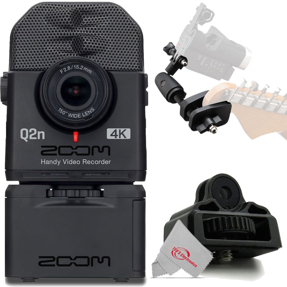 Zoom Q2n-4K Ultra High Definition Handy Video Recorder with Action