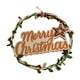 thumbnail image 1 of Letrero navideño con letras, decoración para árbol de Navidad, letrero colgante, Feliz Navidad, adecuado para decoración navideña, corona de madera, corona navideña, 1 of 6