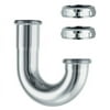 Waxman Consumer Products Group Chrome Kitchen Drain Bend With High-Inlet 7631150