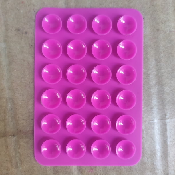 Ventosa de silicona cuadrada/curva para teléfonos móviles, ventosa universal para fundas de cuero para tabletas