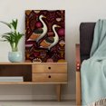 thumbnail image 5 of Two Swans Canvas Wall Art, Bird Themed Print for Living Room, Bedroom, Hallway, Office and Hotel Interior Decor, 5 of 8