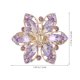 thumbnail image 2 of Nestingho Pinzas De Garra Con De Flor Y Para Fino Y Morado, 2 of 6