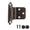 Oil Rubbed Bronze, variant on 3/8 Inch Inset Cabinet Door Hinges Black, 20 Pack 10 Pairs Flush Face Mount Cupboard Kitchen Hardware Hinges Max fit 9mm/0.375” Step Door, CH201-BK-P20