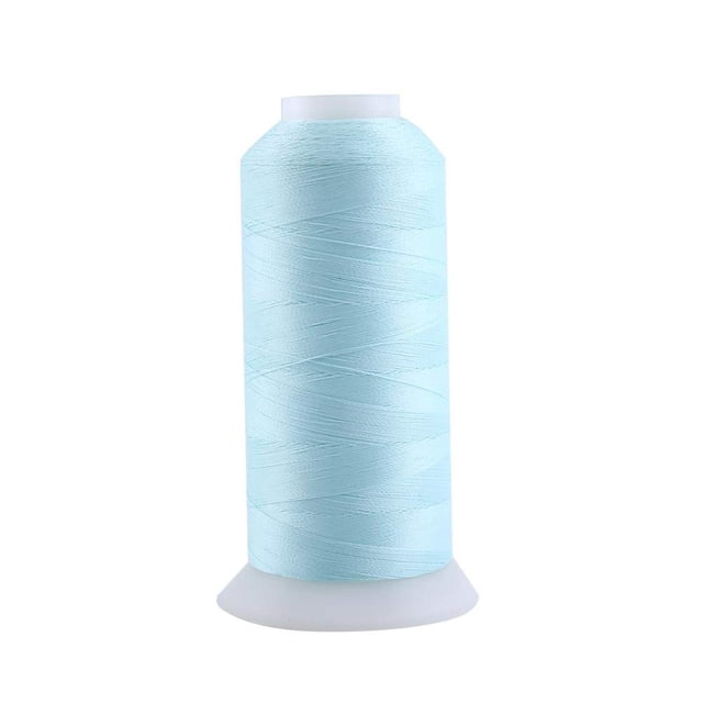 Glow in The Dark Polyester Thread (1000 Yards) - Luminous Machine & Hand Embroidery Thread - High Visibility Sewing Thread for Crafts & Safety Stitching
