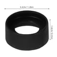 thumbnail image 2 of DEEPCRAFF 2Pcs Microscope Eyecup Rubber Eyepiece Covers for and Comfortable Viewing in Black, 2 of 8