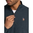 thumbnail image 3 of U.S. Polo Assn. Men's Quarter Zip Flatback, 3 of 4