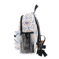 thumbnail image 4 of FORMRS School Backpack with Front Zippered Pocket 12" Student Travel Daypack, Pink Mosaic Pattern, 4 of 6