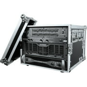 Road Ready RR8UED 8U Deluxe Effect Rack Case Black 10U