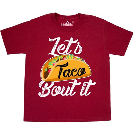 - Inktastic Lets Taco Bout It Youth T-Shirt Cinco De Mayo Tacos Celebration Tee